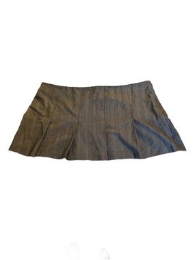 Abercrombie & Fitch Mid Rise Pleated Mini Skort
